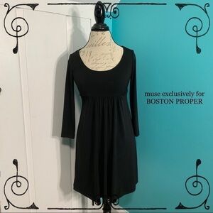 Muse exclusively for Boston Proper Black Dress